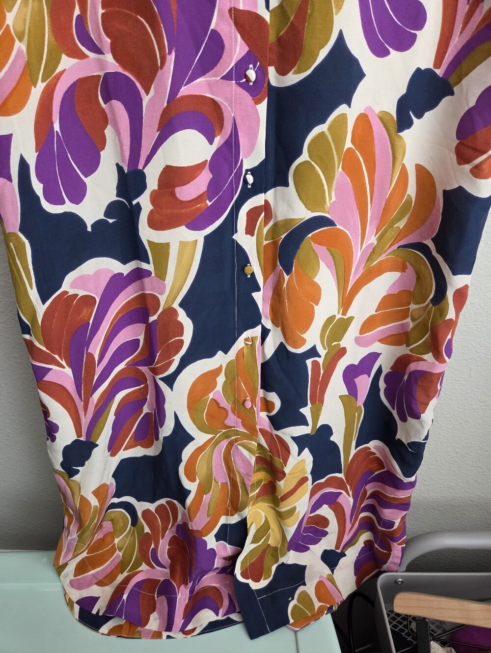Sezane Editions Alda Dress in Paradise Print size 34 - Picture 4 of 9